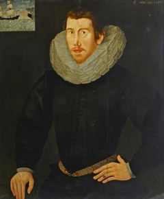 Portrait of a Gentleman, circa 1596 Charles, Earl of Devonshire, 1567 - 1560 ? by Anonymous