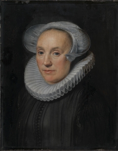 Portrait of a lady by Jacob Adriaensz Backer