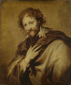 Portrait of a Man, Identified as Peter Paul Rubens, Painter and Diplomat by Unknown Artist