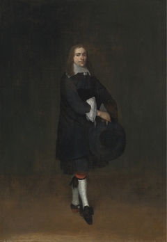 Portrait of  a Man (pendant) by Gerard ter Borch