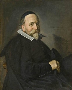 Portrait of a man, possibly Willem van Warmond by Frans Hals