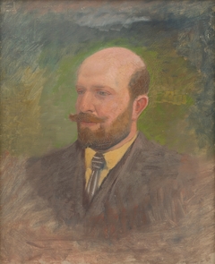 Portrait of a Man with a Tie by László Mednyánszky