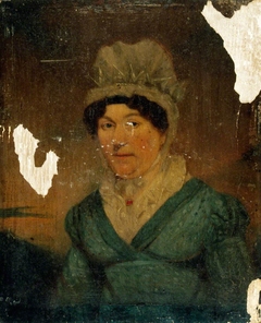 Portrait of a Middle-Aged Lady by Anonymous