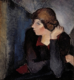 Portrait of a Woman by Alvar Cawén