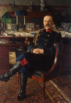 "Portrait of Adjutant-General P. P. Gesse by Nikolay Bogdanov-Belsky