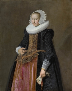 Portrait of Aletta Hanemans (1606–1653) by Frans Hals