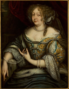 Portrait of Anna Eleonore of Stolberg-Wernigerode(1651–1690), princess of Anhalt-Koethen by unknown