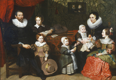 Portrait of Anthony Reyniers and His Family by Cornelis de Vos