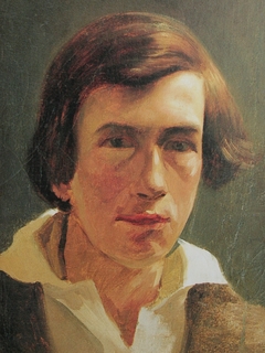 Portrait of Arnold Böcklin by Rudolf Koller