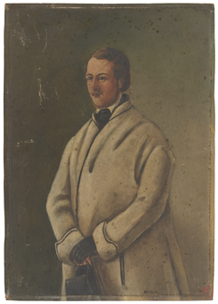 Portrait of Baron Philipp von Fahnenberg by Kamill Maria von Schlechta