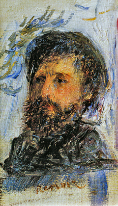 Portrait of Claude Monet by Auguste Renoir