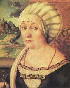 Portrait of Felicitas Tucher by Albrecht Dürer