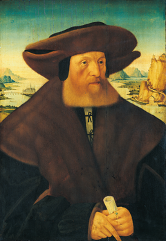 Portrait of Hamman von Holzhausen (1467-1536) by Conrad Faber von Kreuznach