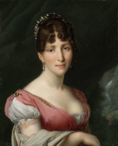 Portrait of Hortense de Beauharnais, Queen of Holland by Anne-Louis Girodet de Roussy-Trioson