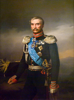 "Portrait of Illarion Vasilyevich Vasilchikov" (copy) by Georg von Bothmann