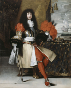 Portrait of Louis XIV of France by Anonymous