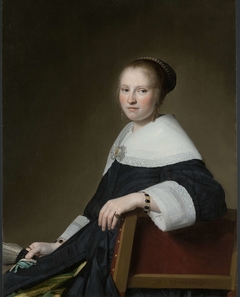 Portrait of Maria van Strijp by Johannes Cornelisz Verspronck