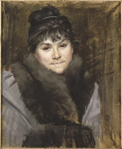 portrait of Mme X by Marie Bashkirtseff