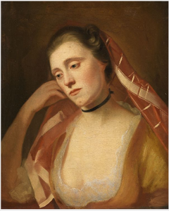 Portrait of Mrs George Romney (née Mary Abbot), (fl.1756-1823), the Artist's Wife by George Romney