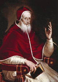 Portrait of Pope Pius V by El Greco