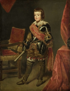 Portrait of Prince Baltasar Carlos, Son of the Spanish King Philip IV, at approximately 11 years of age by Unknown Artist