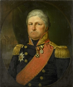 Portrait of Rear-Admiral Job Seaburne May by Jan Willem May