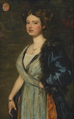 Portrait of Renee Jenny Josephine Dirckink af Holmfeld (1890-1973) by Thérèse Schwartze