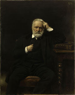 Portrait of Victor Hugo by Léon Bonnat