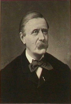 Portret van Coradin Cunaeus (1828-1895) by Hendrik Alexander Sangster