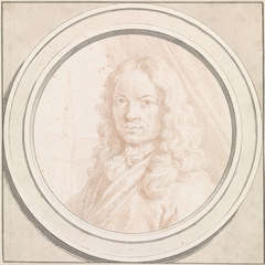 Portret van Gerrit Adriaansz. Berckheyde by Frans Decker