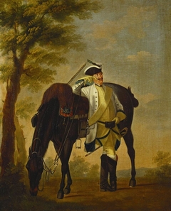 Private, Regiment of Horse 4B 'Pöllnitz' by David Morier