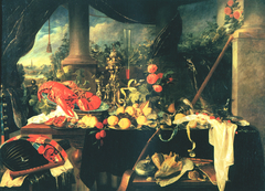 Pronk Still life with Shells by Jan Davidsz. de Heem