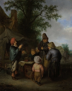 Quacksalver (Charlatan) by Adriaen van Ostade