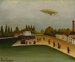 Quai d'Ivry by Henri Rousseau