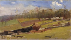 Residence of J. Walker, Esq., Gembrook by Arthur Streeton