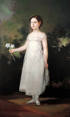 Retrato de la marquesa de Montehermoso by Francisco Goya