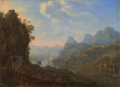 Rheinlandschaft by Herman Saftleven