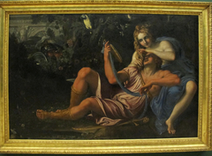 Rinaldo and Armida by Annibale Carracci