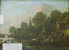 River Landscape by Thomas Heeremans