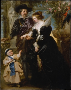 Rubens, His Wife Helena Fourment (1614–1673), and One of Their Children by Peter Paul Rubens