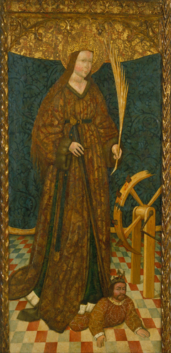 Saint Catherine by anonymous painter