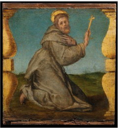 Saint Francis by Maso da San Friano