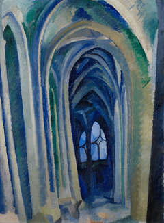 Saint-Séverin by Robert Delaunay