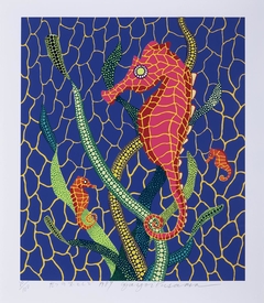 Seahorses by Yayoi Kusama