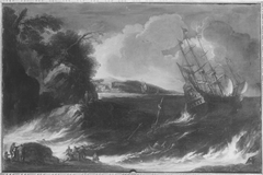 Seesturm by Salvator Rosa