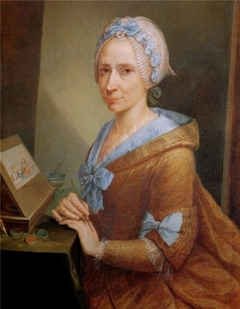 Self-portrait by Anna Bacherini Piattoli