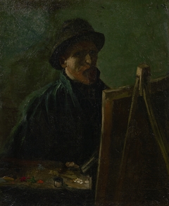 Self-Portrait as an Artist by Vincent van Gogh