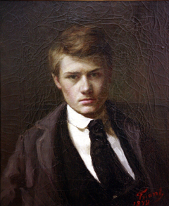 Self-portrait by Émile Friant