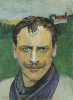 Self-portrait by Harald Sohlberg