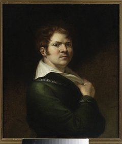 Self-portrait by Jan Damieĺ